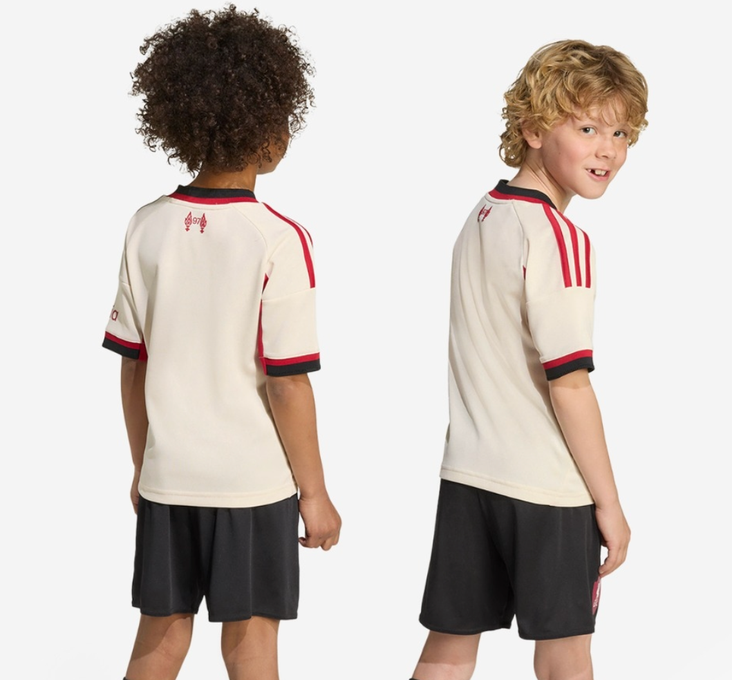 Kids Liverpool Away Kit 2025/26