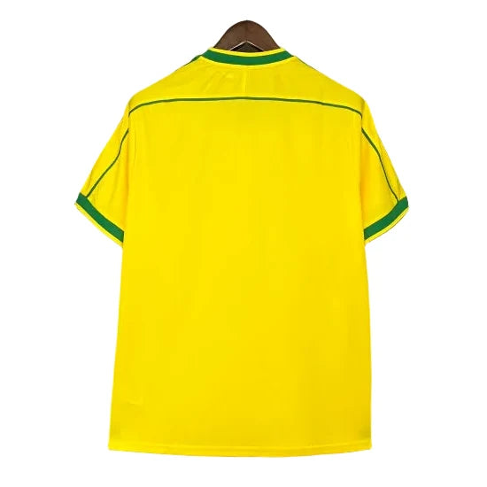Brazil Retro 1998 Home Jersey