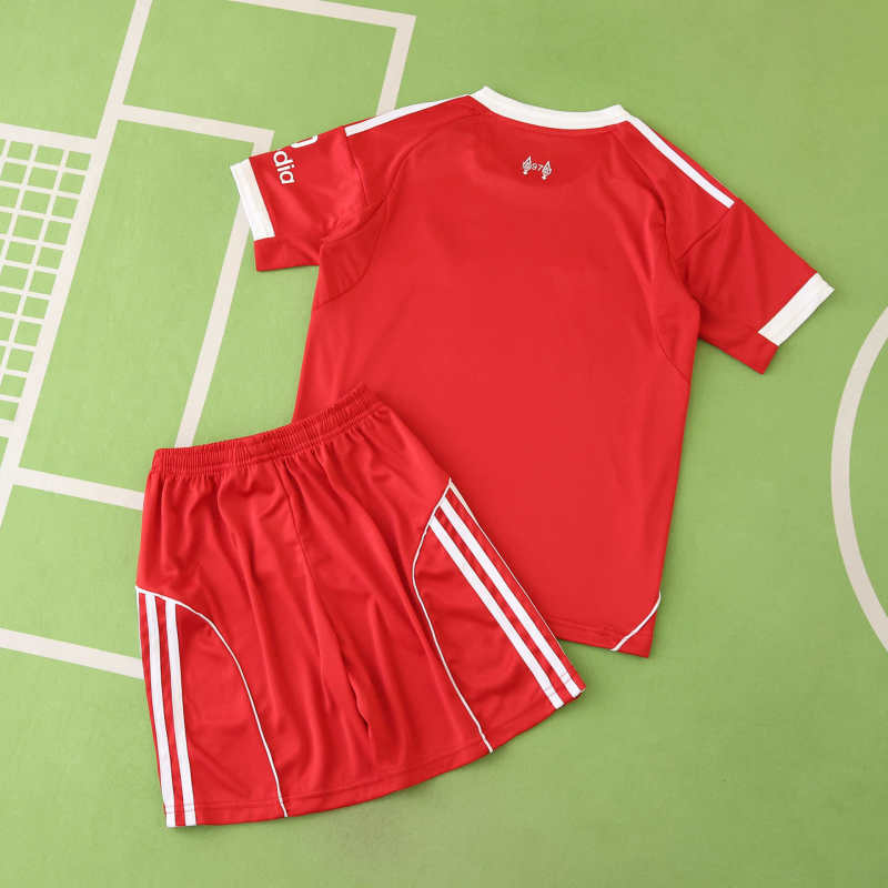 Kids Liverpool Home Kit 2025/26