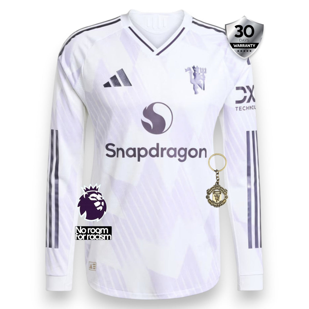 Manchester United Away Jersey 2025/26 - Long Sleeve