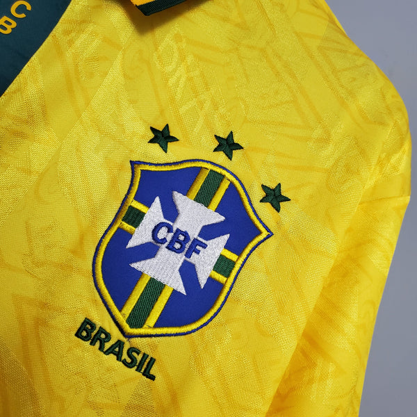Brazil Retro 91/93 I Home Jersey
