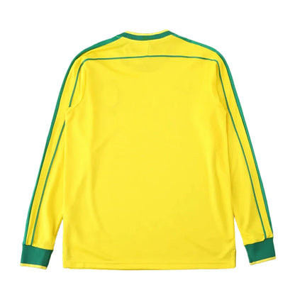 Brazil Retro 1998 Home Jersey - Long Sleeve