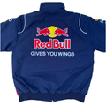RB Blue Vintage Padded Racing Jacket - Red Bull F1 Outerwear