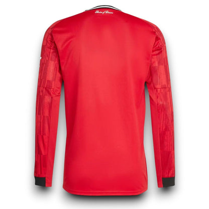 Manchester United Player Home Jersey 2025/26 - Long Sleeve