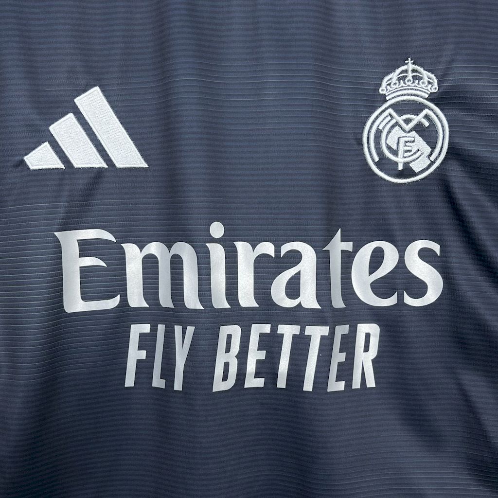 Real Madrid 2025/26 Away Long Sleeves Jersey