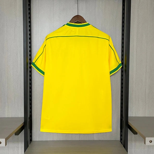 Brazil 1998/99 Retro Jersey - RONALDO #9