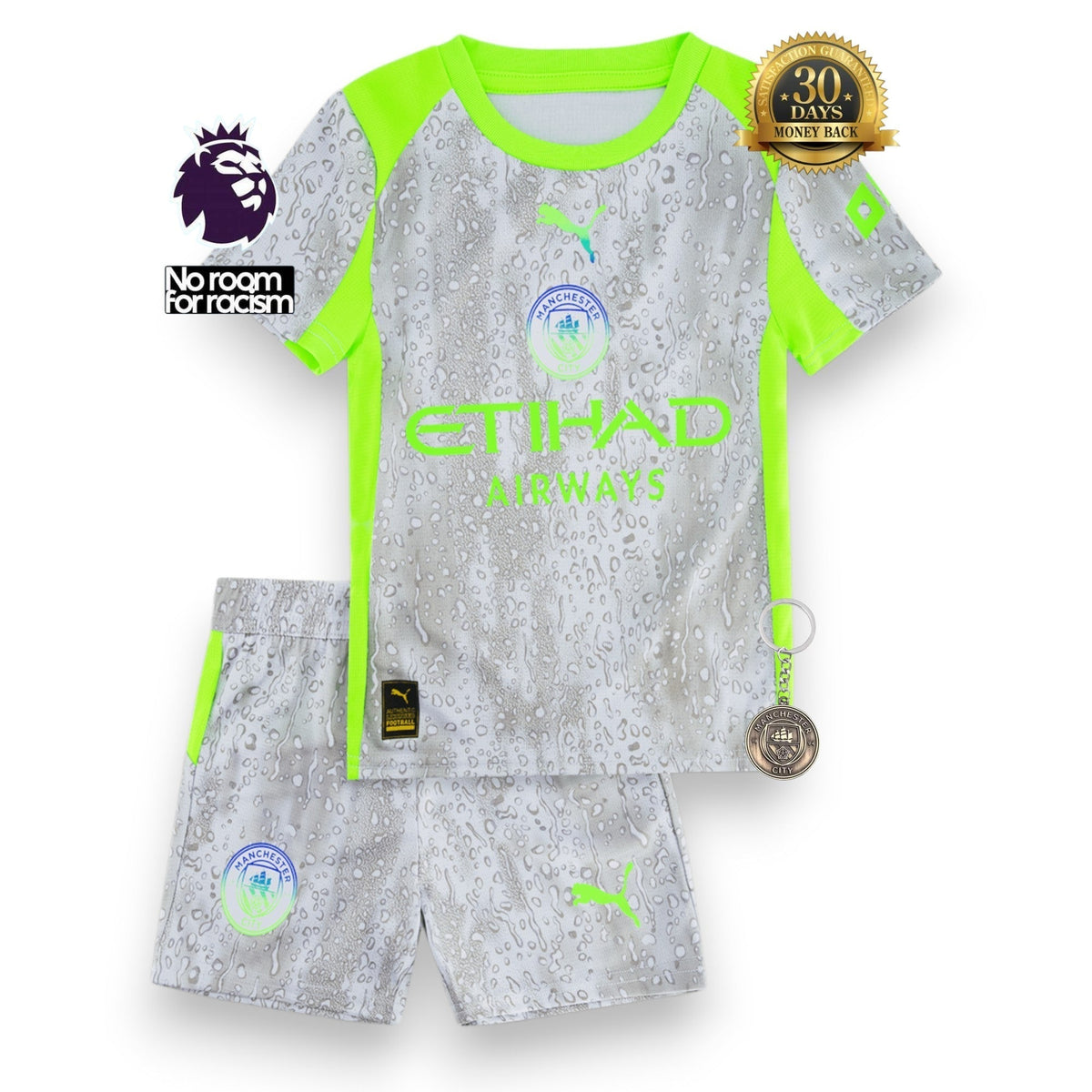 Kids Manchester City Third Kit 2025/26