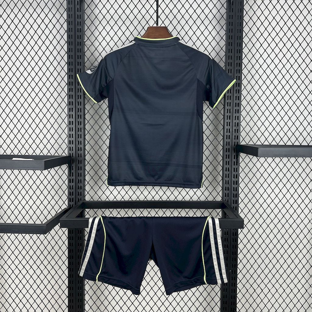 Real Madrid 2025/26 Away Kids Kit
