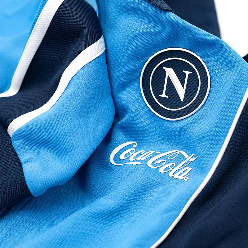 SSC Napoli Sky Blue Euro Anthem Jacket 2025/2026