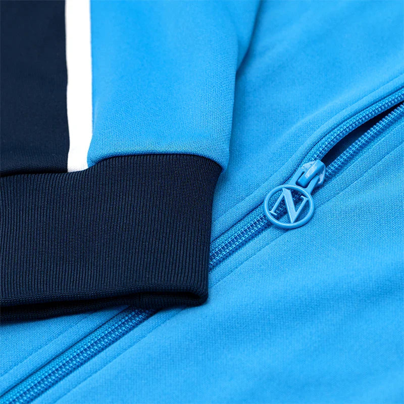 SSC Napoli Sky Blue Euro Anthem Jacket 2025/2026