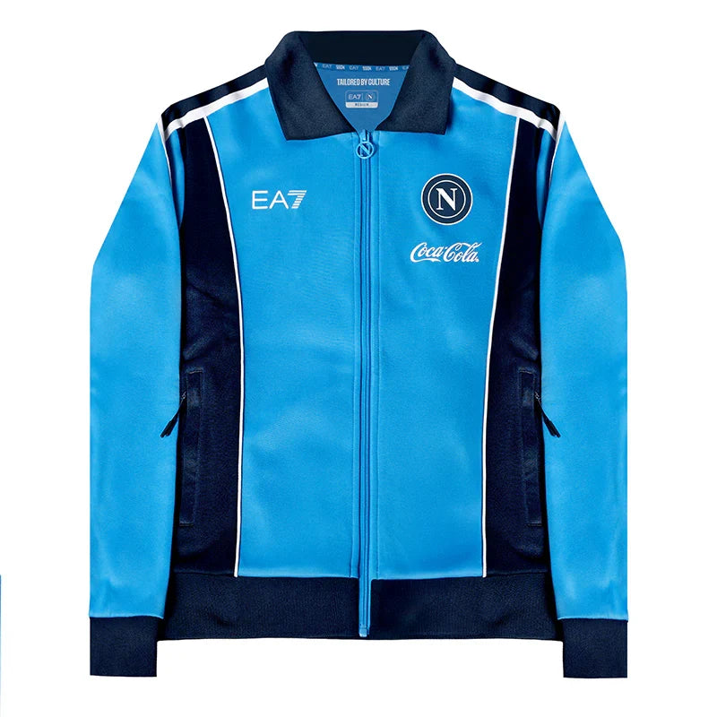 SSC Napoli Sky Blue Euro Anthem Jacket 2025/2026