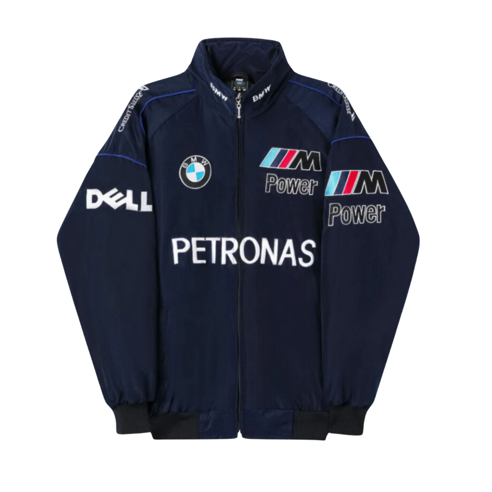 BMW M Heritage Racing Jacket - Navy Motorsport Team Outerwear
