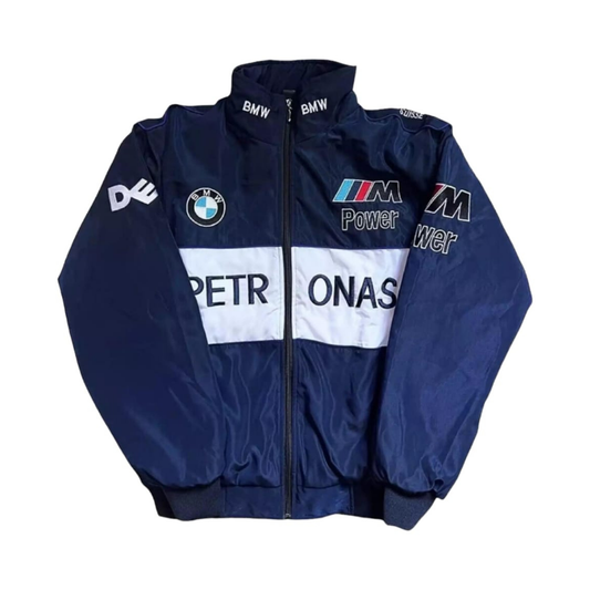 BMW M Heritage Racing Jacket - Navy Motorsport Team Outerwear