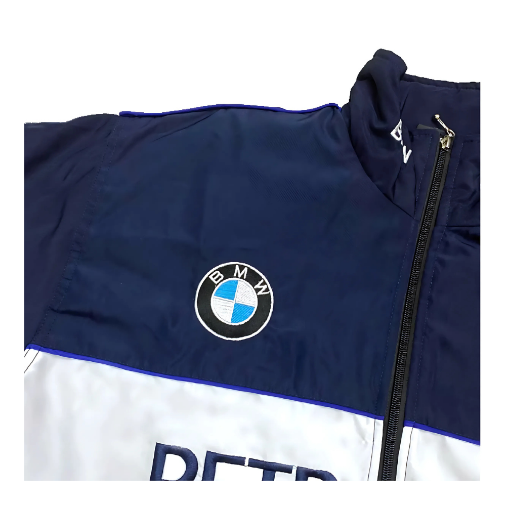 BMW M Heritage Racing Jacket - Navy Motorsport Team Outerwear