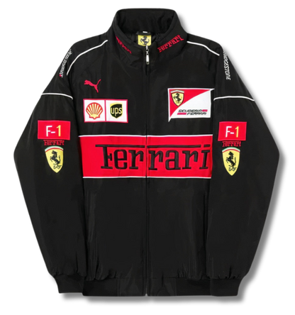 90s Vintage Scuderia Jacket - Ferrari F1 Racing Team Outerwear