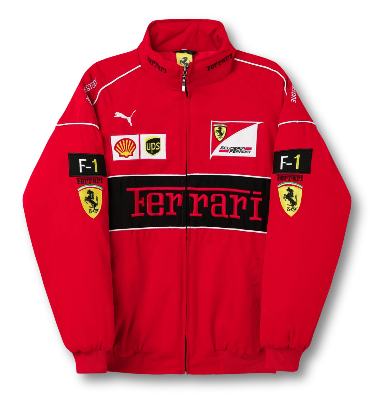 90s Vintage Scuderia Jacket - Ferrari F1 Racing Team Outerwear