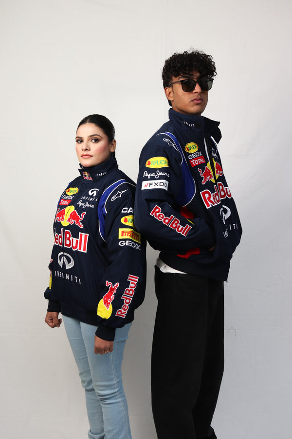 Redline RB Vintage Racing Jacket - Red Bull F1 Team Outerwear