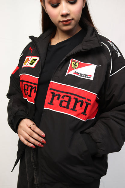 90s Vintage Scuderia Jacket - Ferrari F1 Racing Team Outerwear