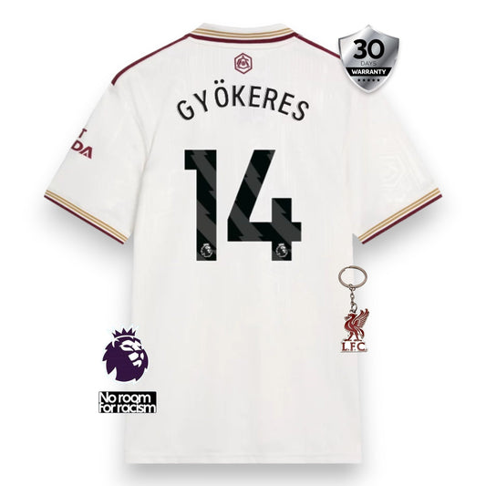 Arsenal Third Jersey 2025/26 - Gyökeres #14