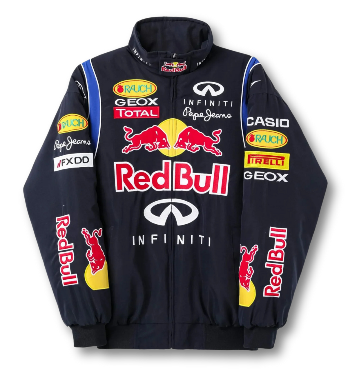 Redline RB Vintage Racing Jacket - Red Bull F1 Team Outerwear