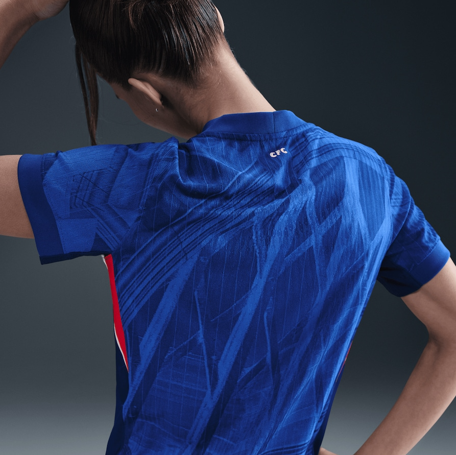 Chelsea Home 25/26 with World Champions 25 printing - Womens