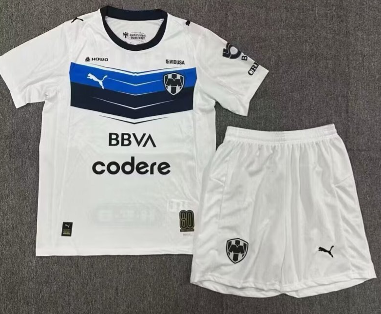 Kids CF Monterrey Away Kit 2025/26