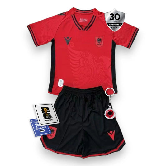 Kids Albânia Home Kit 2025/26