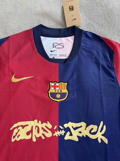 Barcelona Home Jersey X Travis Scott
