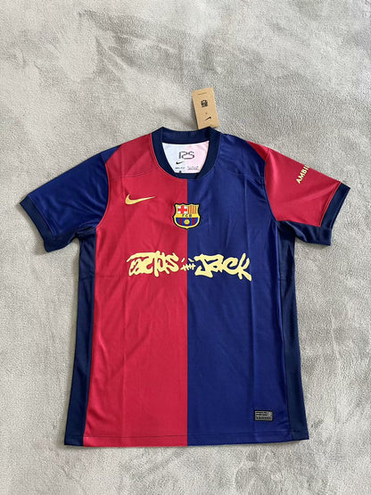 Barcelona Home Jersey X Travis Scott