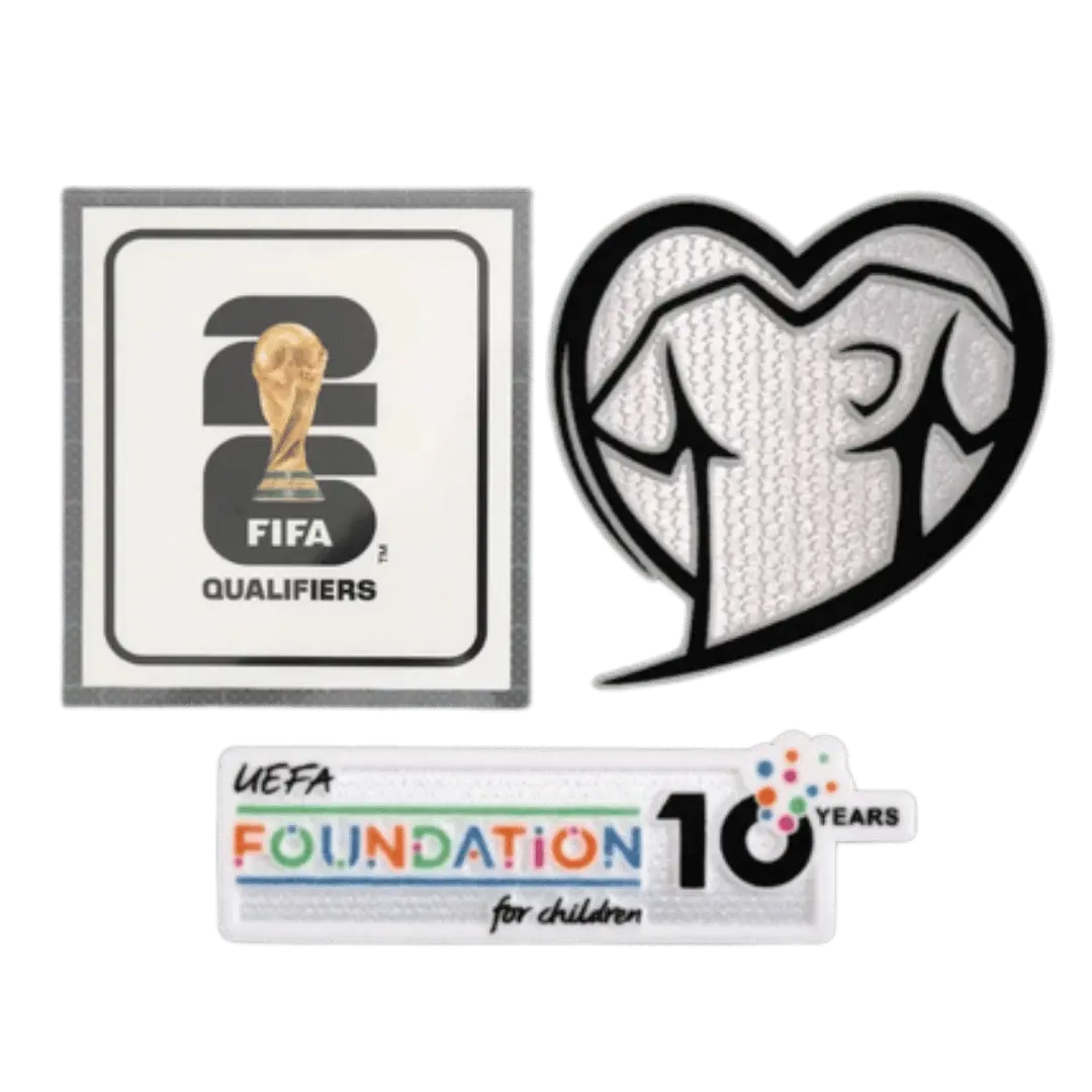 Patches World Cup 2026 Qualifiers Play With Heart & FOUNDATION