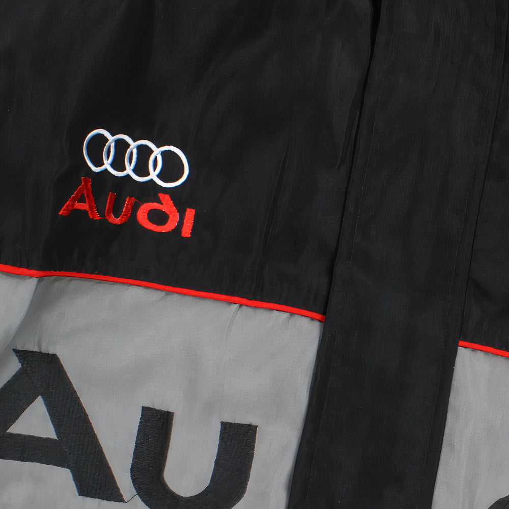 Audi Vintage Racing Team Jacket - Embroidered Motorsport Coat