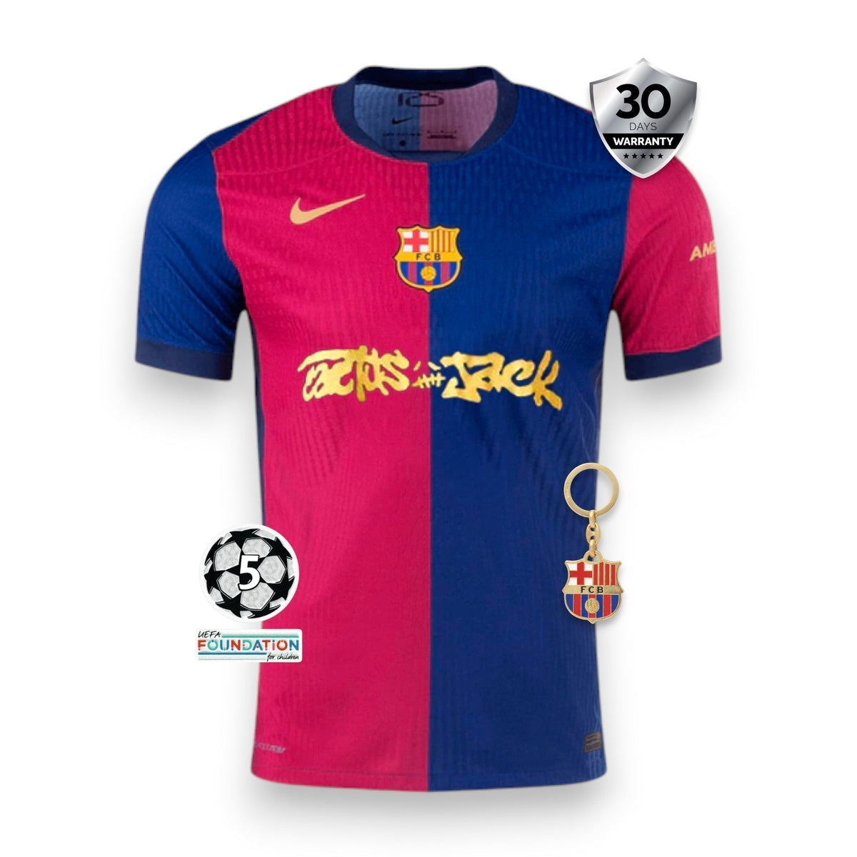Barcelona Home Jersey X Travis Scott