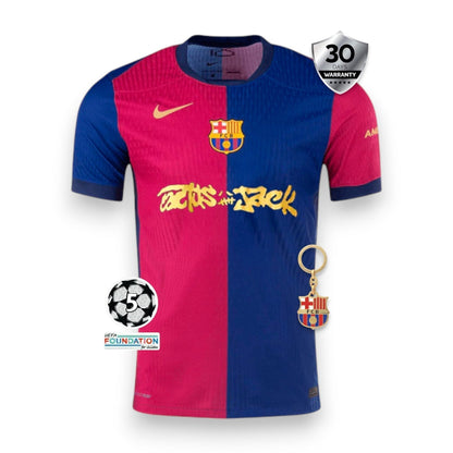 Barcelona Home Jersey X Travis Scott