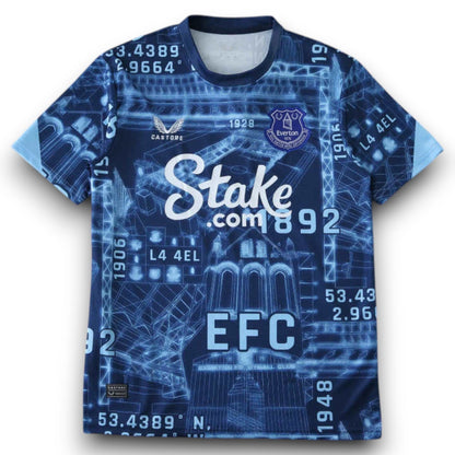 Everton 2025/26 Concept Version Jersey