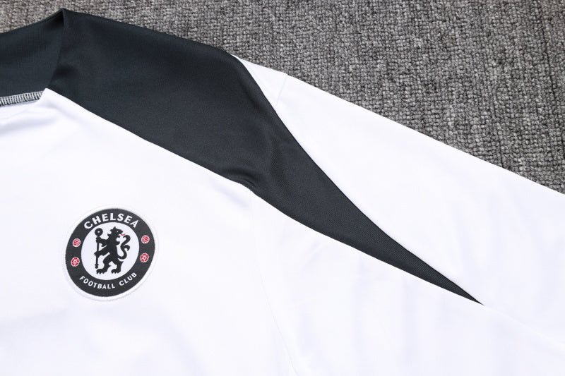Chelsea Pre-Match White Tracksuit 25/26