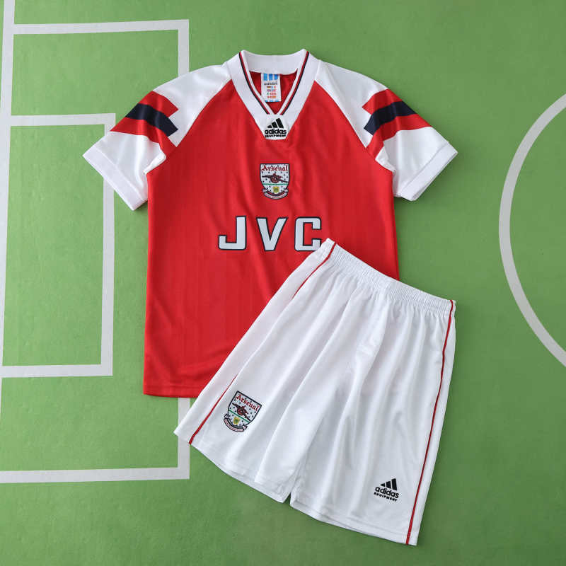 Kids Arsenal Retro Kit Home 1992/94 - Remake