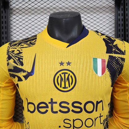 Inter Milan Third 2024/2025 Player Jersey - Long Sleeve