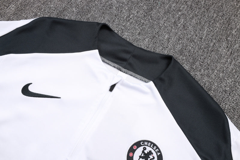 Chelsea Pre-Match White Tracksuit 25/26