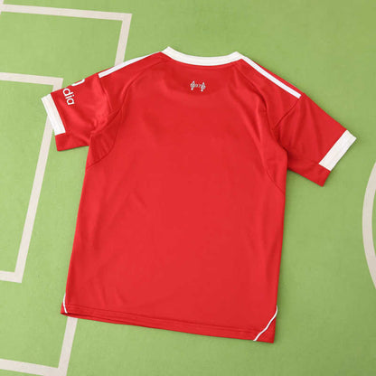 Kids Liverpool Home Kit 2025/26