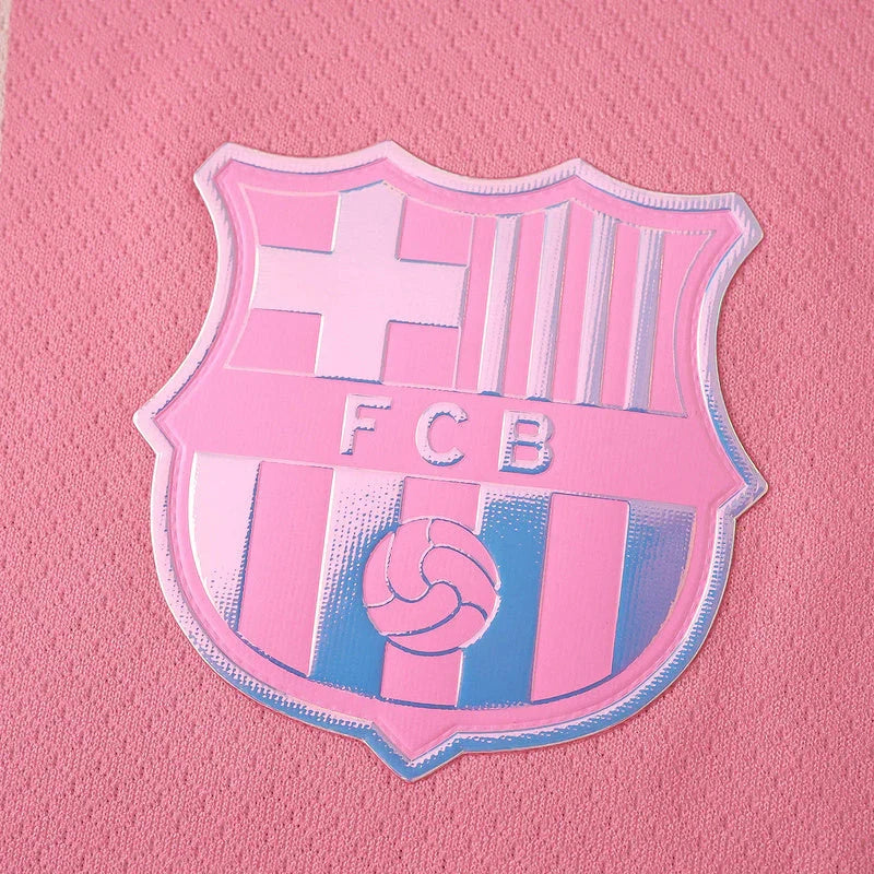 Kids Barcelona Special Edition Jersey Pink Kit 2025/26