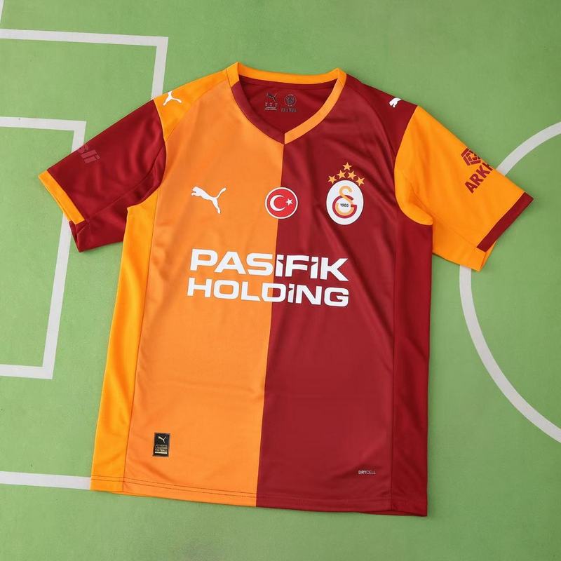 Galatasaray Home Jersey 2025/26 - With Sponsors
