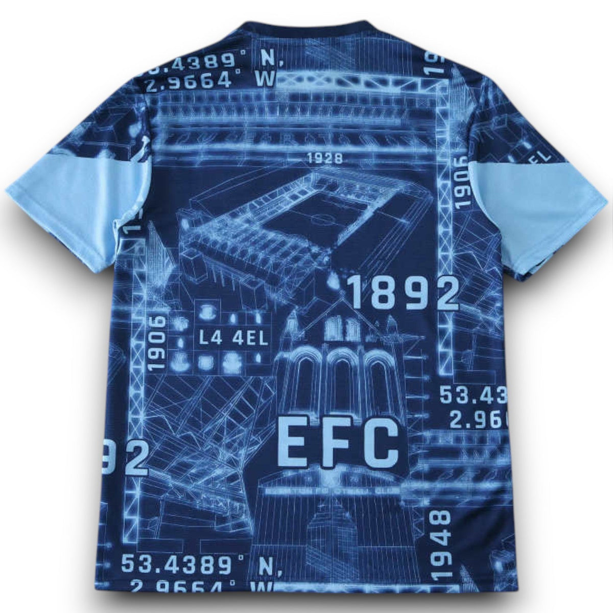 Everton 2025/26 Concept Version Jersey