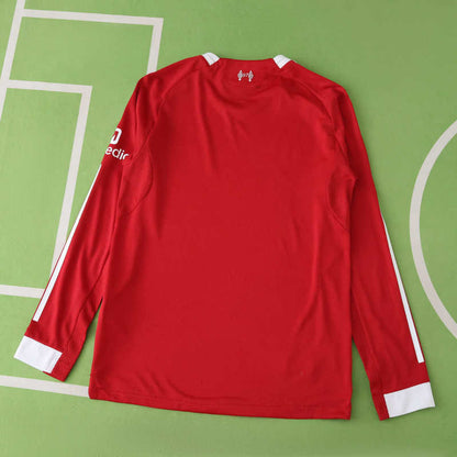 Liverpool Home Player Jersey 2025/26 - Long Sleeve