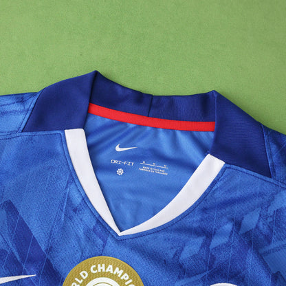 Combo Chelsea Home + Away Jerseys 2025/2026 - World Champion Patch