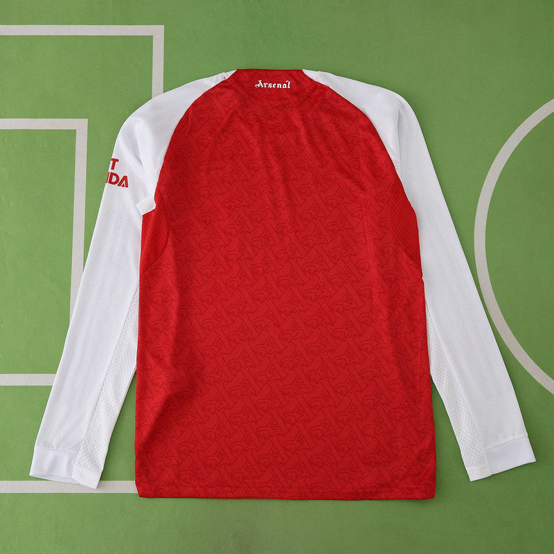 Arsenal Player Home Jersey 2025/26 Long Sleeve