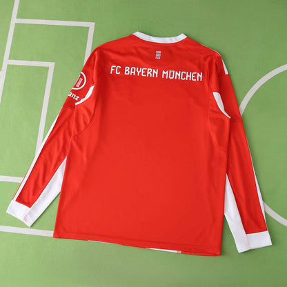 Bayern Munich Home Jersey 2025/26 - Long Sleeve