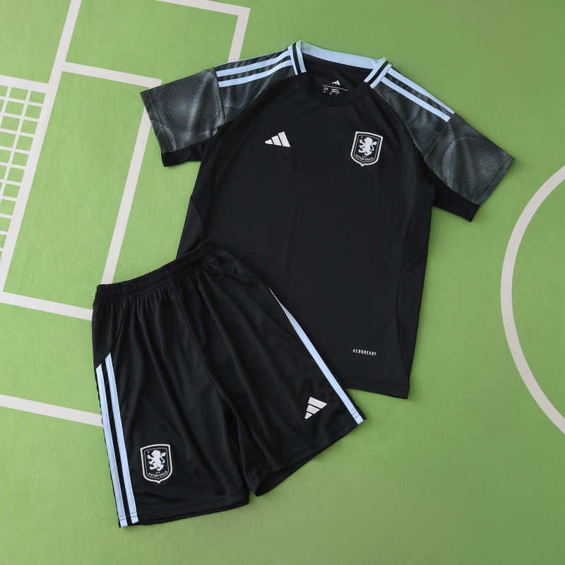 Kids Aston Villa Away Kit 2025/26
