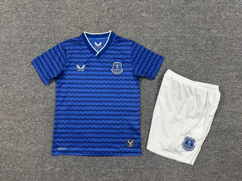 Kids Everton Home Kit 2025/26