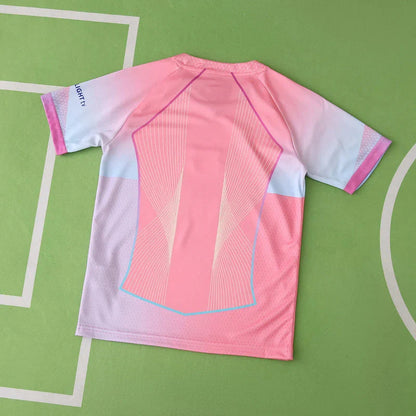 Kids Barcelona Special Edition Jersey Pink Kit 2025/26