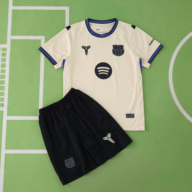 Kids Barcelona x Kobe Bryant Away Kit 2025/26